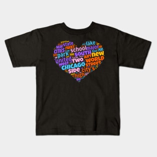 I love Chicago Kids T-Shirt